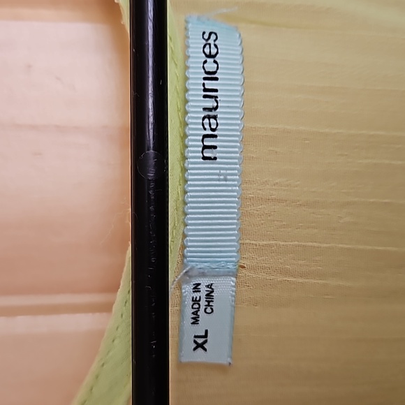 Maurices Lime Green Summer Mini Dress - Picture 3 of 3